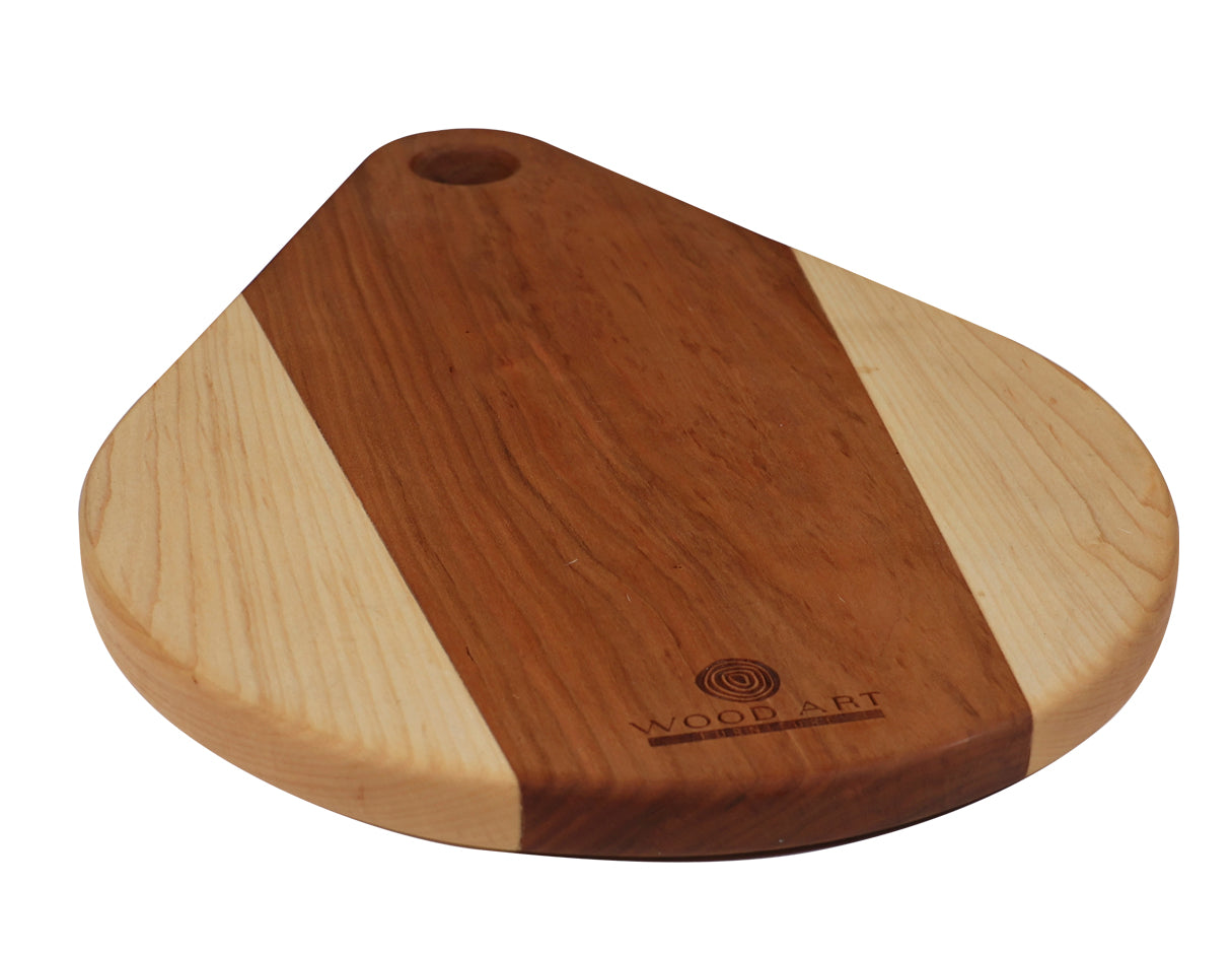 Tabla gota de agua, maple y cerezo