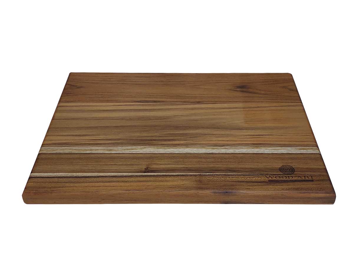 Tabla para picar de teka, grande