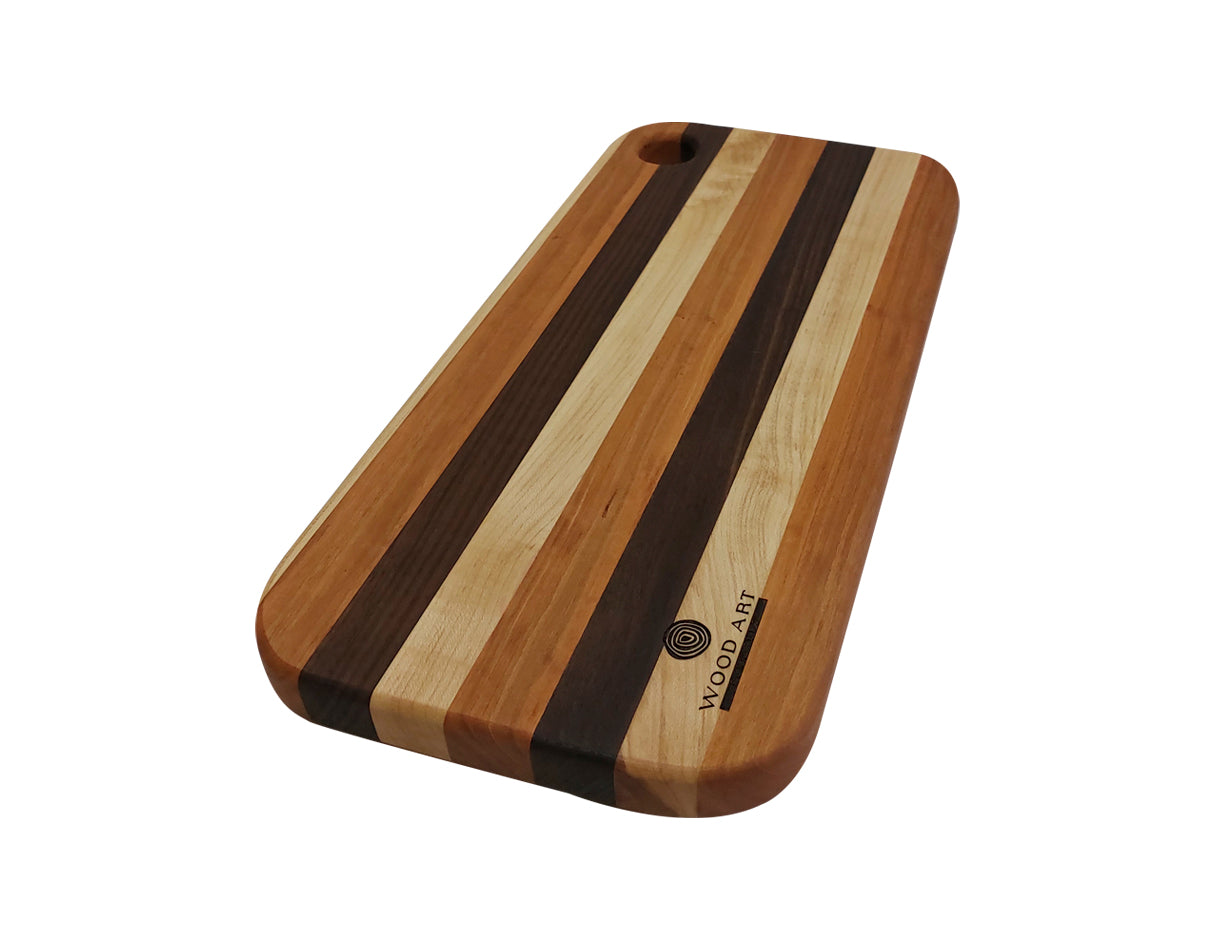 Tabla de tres maderas, larga