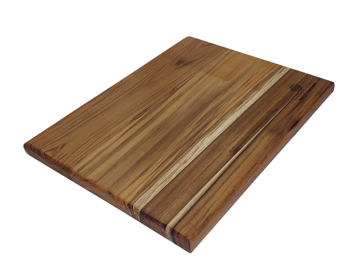 Tabla para picar de teka, grande